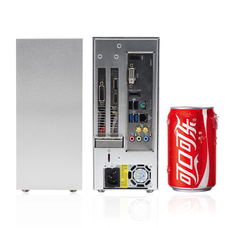 Игровой чехол для ПК ITX MINI маленький алюминиевый костюма переносной настольный