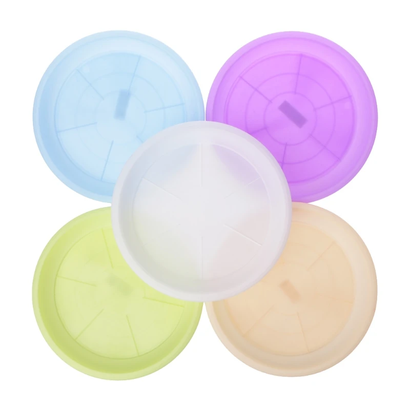 Круглые сверхпрочные пластиковые цветы 1 шт. растения блюдце поднос для воды