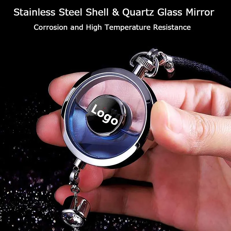 Автомобильное зеркало заднего вида с подвеской логотипом освежитель для