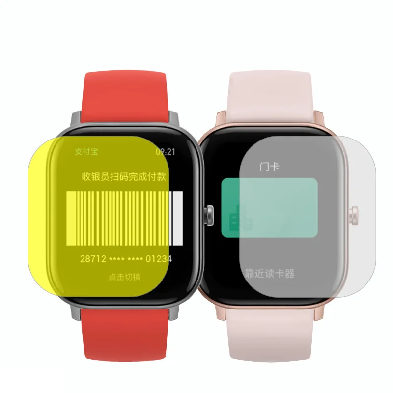 3 шт. защитная пленка для смарт часов Xiaomi Huami NEW Amazfit GTS|Защита экрана| |