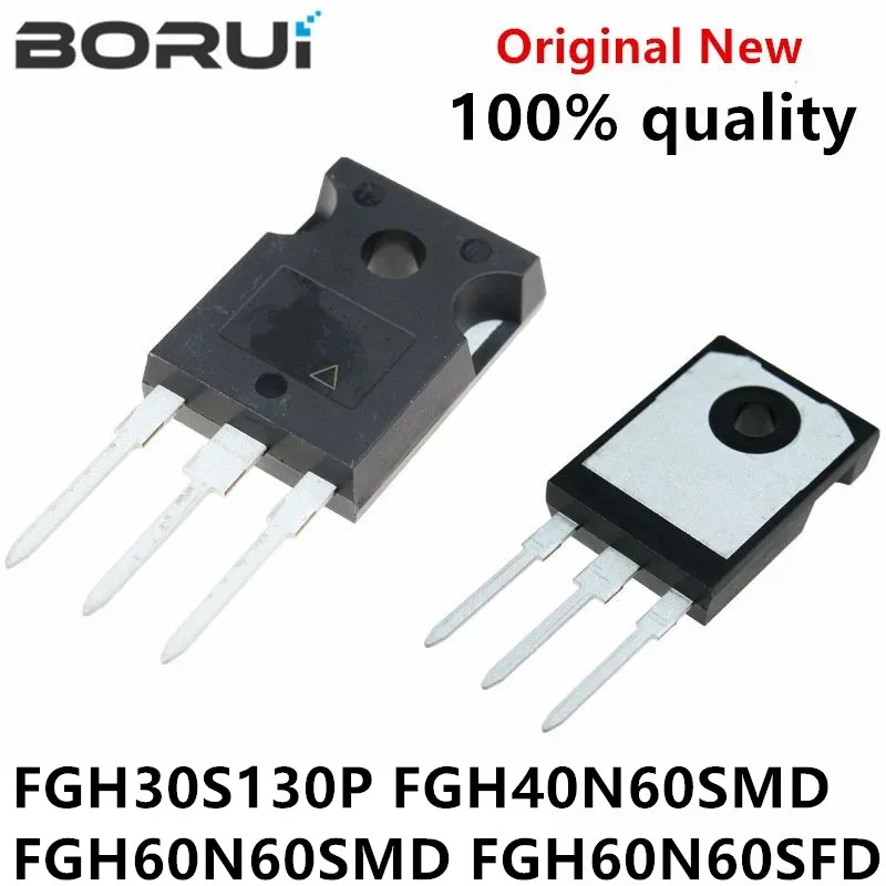 5 шт. FGH30S130P TO-247 30A 1300V FGH30S130 TO247 FGH40N60SFD FGH60N60SMD FGH60N60SFD FGH40N60 FGH60N60 | Электронные