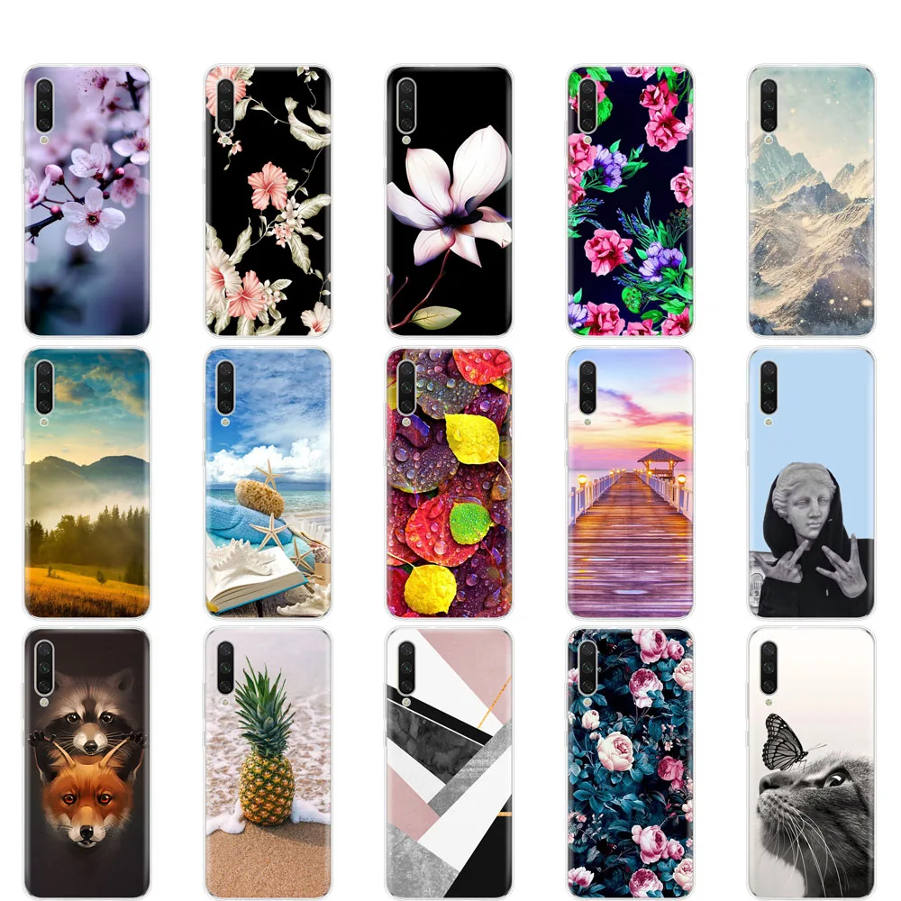 Чехол для xiaomi mi 9 LITE силиконовый чехол из ТПУ мягкий lite coque capa fundas кожаные