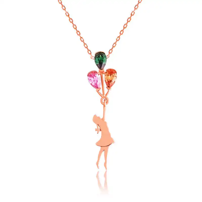 

Ожерелье Silverlina серебристый воздушный шар Girl 'S Lady