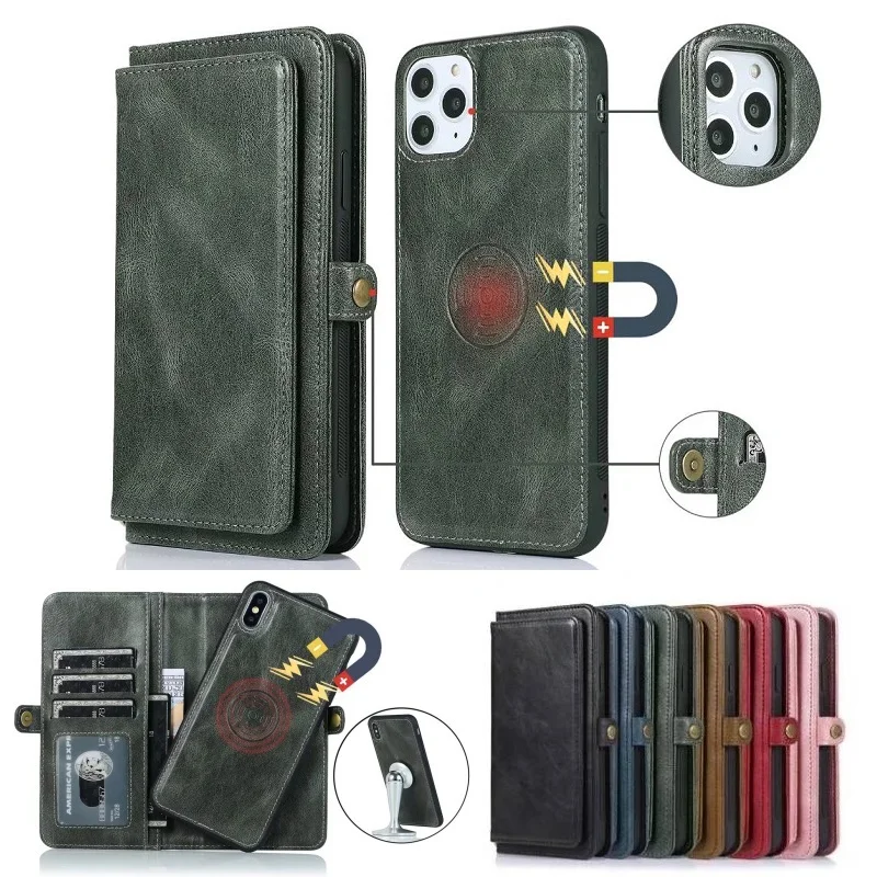 

Чехол-кошелек для iPhone 13 Pro Max Mini, 12, 11, XR, XS Max, X, SE 2020, 8 Plus, 7, 6, мобильный телефон