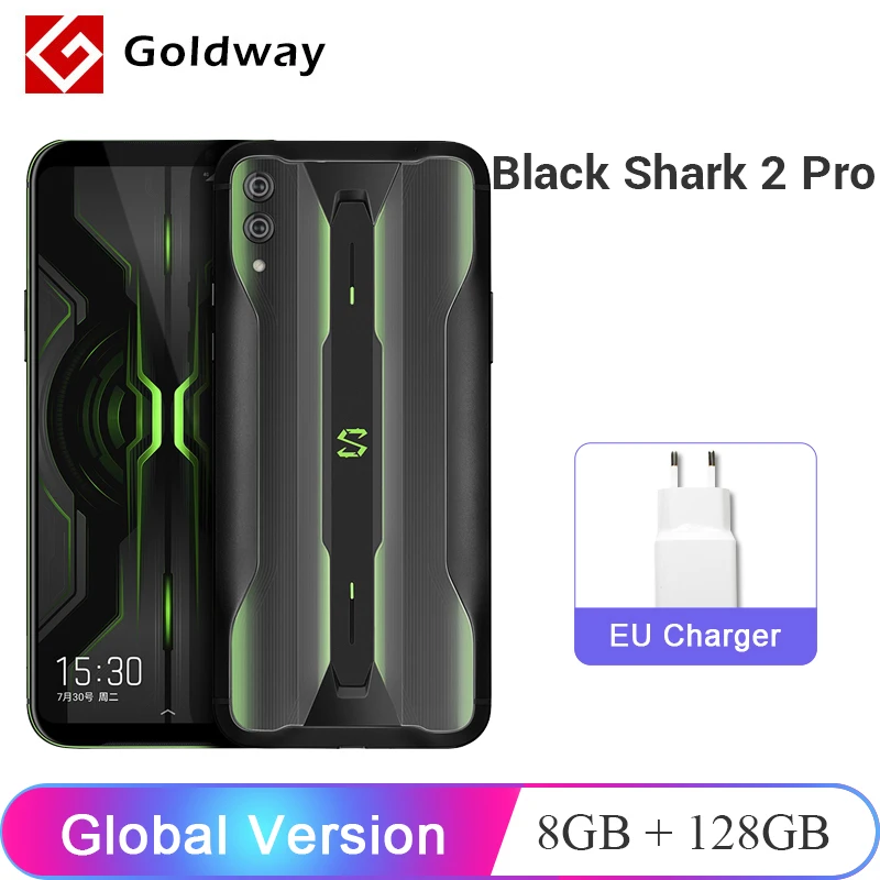 Глобальная версия Xiaomi Black Shark 2 Pro Snapdragon 855 Plus Восьмиядерный 8 Гб 128 ГБ игровой