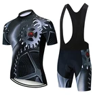 Комплект одежды для велоспорта, из лайкры, дышащая, для мужчин