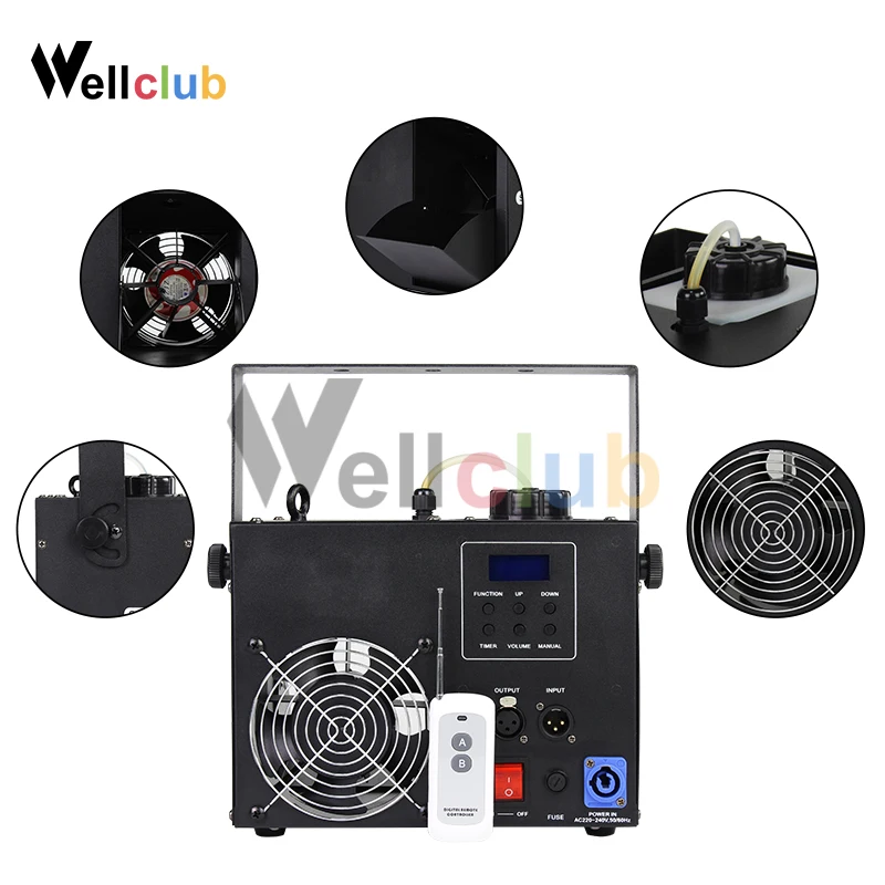 700 Вт маленькая противотуманная машина/дымовая машина Fogger для свадьбы дома