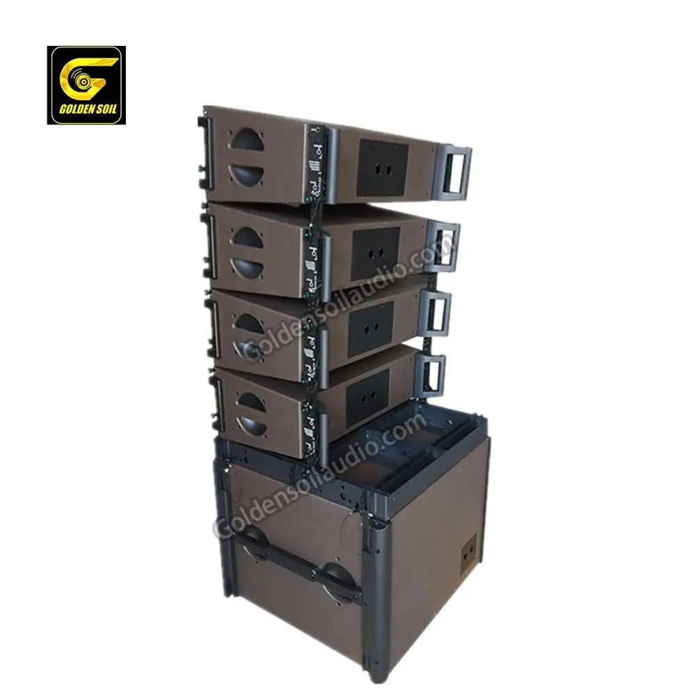 KR208 двойной 8 дюймов пассивный линейного массива Динамик усиленный звуковой