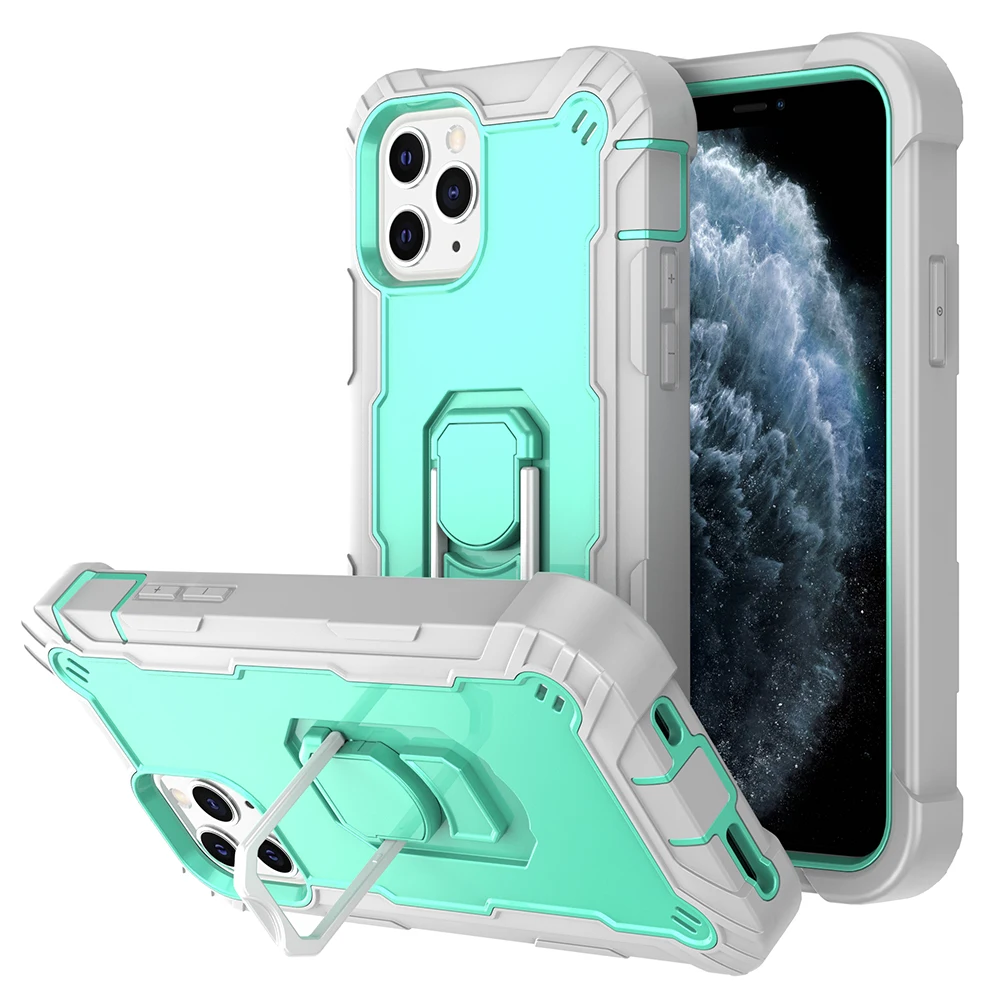 

Противоударный чехол-бампер с подставкой для телефона iPhone 11, 12 Pro, Max, 7, 8 Plus, X, XR, XS, Max SE, 2020 дюйма, прочный защитный чехол