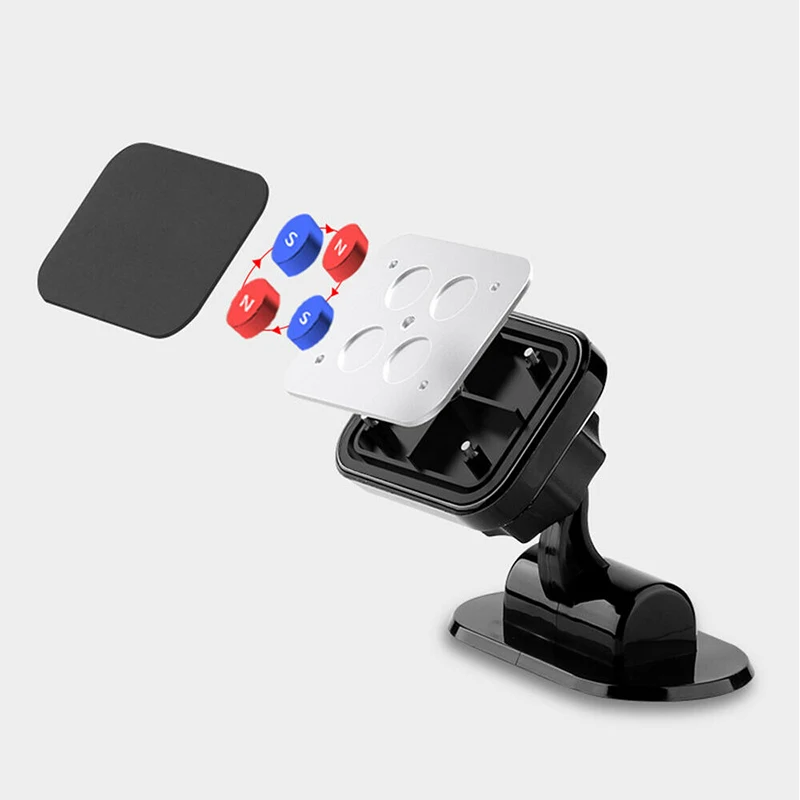 

360 Degree Car Dashboard Magnetic Stand Holder Suitable For Mobile Cell Smart Phone Dashboard Wall Stand Sticker in Car