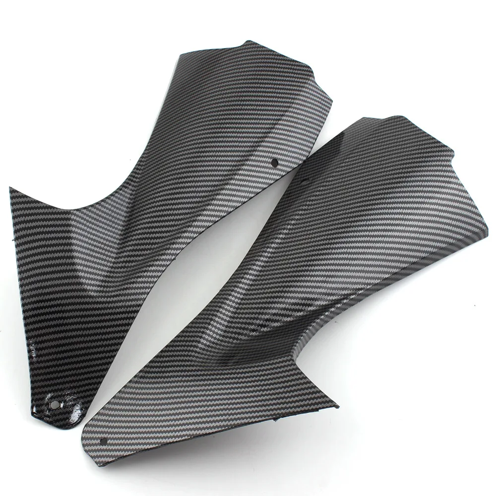 

Motorcycle Carbon Look ABS Black Fairing Upper Air Intake Tube Ram Cover Pannel for Yamaha YZF-R6 YZF R6 06-07