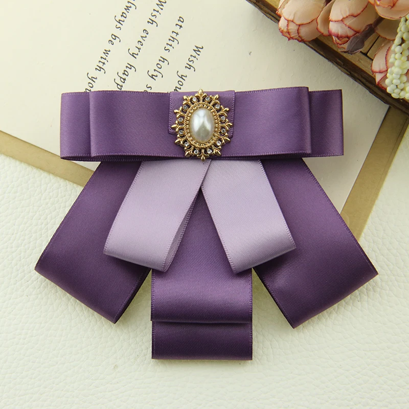 

Hot Sale Women Girls Silk Bow Ties Fashion Pretty Ribbon Wedding Party Butterfly Bowties Cravat Vintage Neck Wear Accessories