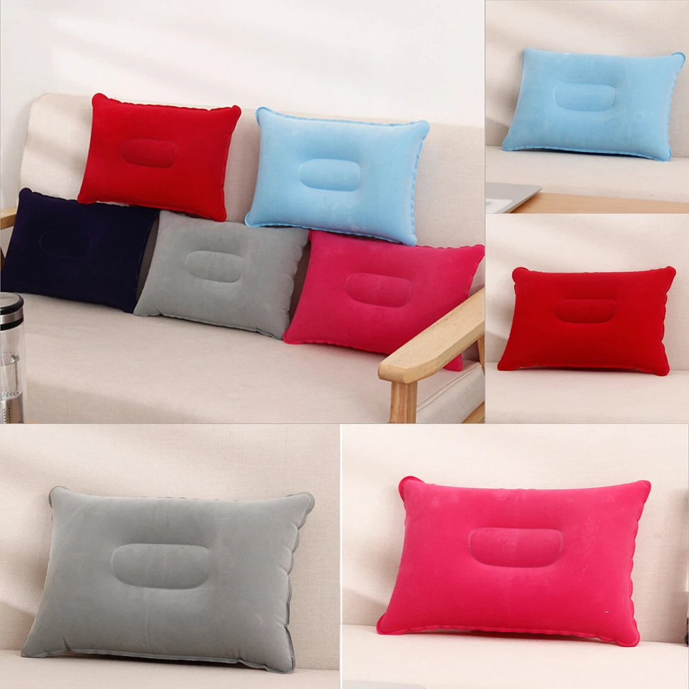 1 шт. портативная Ультралегкая надувная подушка из ПВХ|Подушки на кровать| |