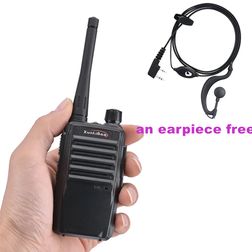 Walkie Talkie 5W Baofeng XUNLIBAO X1 Mini Two Way Radio Handheld Transceiver FRS Intercom