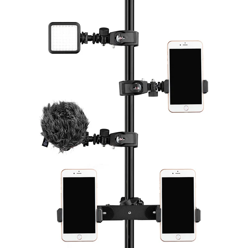 Зажим для камеры Регулируемый зажим на руль велосипеда кронштейн штатива DV DSLR