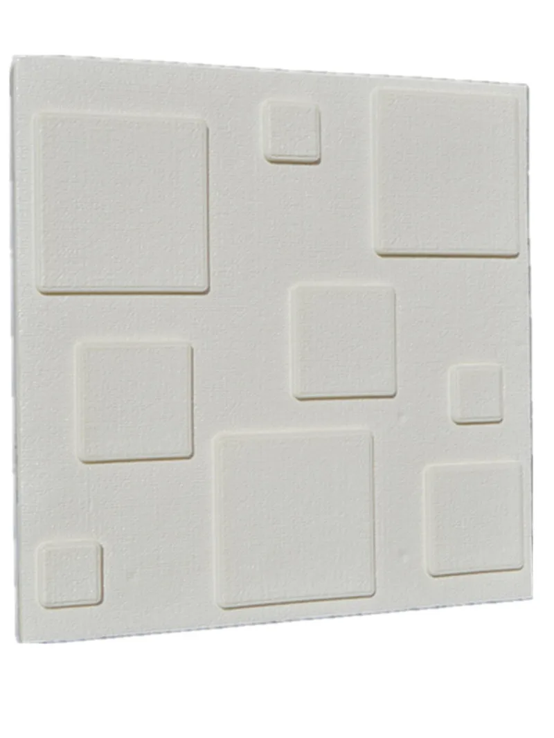 Наклейки на стену имитация кирпичных обоев самоклеющиеся простые плитки 3D