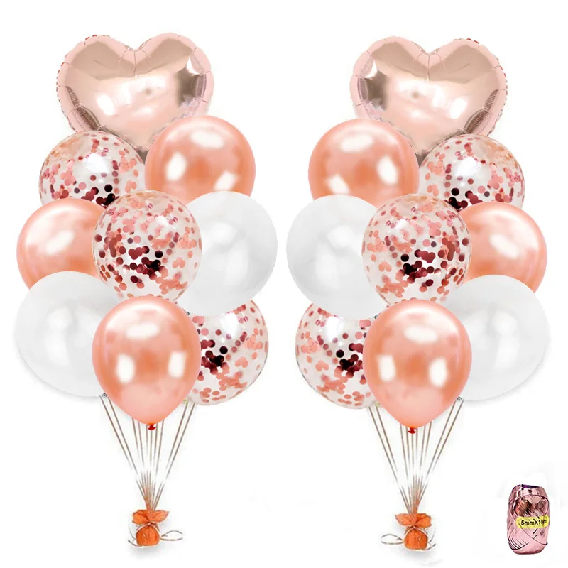 21pcs rose gold 1-й неоновые Стикеры, мои первые вечерние украшения, детские украшения для маленьких мальчиков и девочек, I AM ONE, 1 год, поставки, единорог, розовое золото - Цвет: 21pcs rose gold