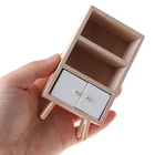 Новый кукольный дом в скандинавском стиле, Деревянный Мини-полка, Цветочный Стенд для куклы, мебель ручной работы, модельные аксессуары