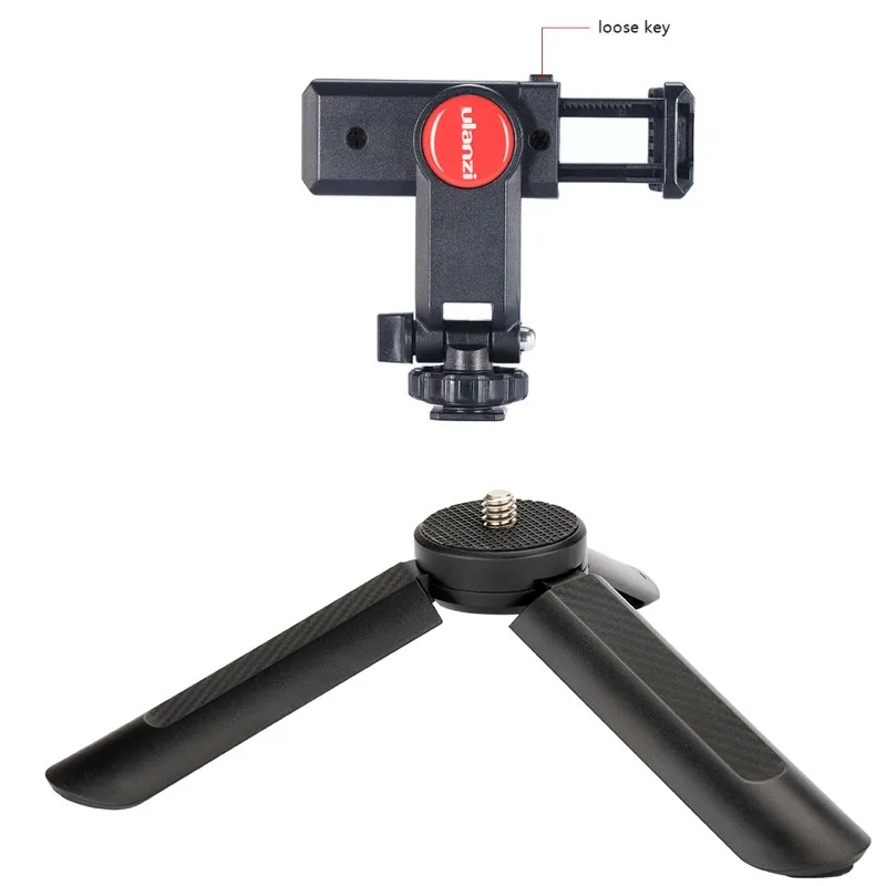 kit 1 ULANZI 360 гибкий Телефон Штатив зажим крепежа держателя с холодным башмаком для iPhone samsung DSLR камеры мониторинга - Цвет: kit 1