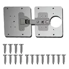 Твердая петля ремонтная пластина прочная петля ремонтная панель износостойкая удобная мебель петля для двери шкафа инструмент для ремонта