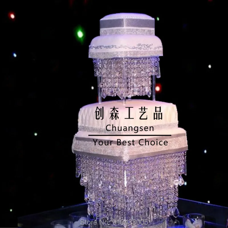 New design cake cupcake stand wedding deco holder centerpiece acrylic set |