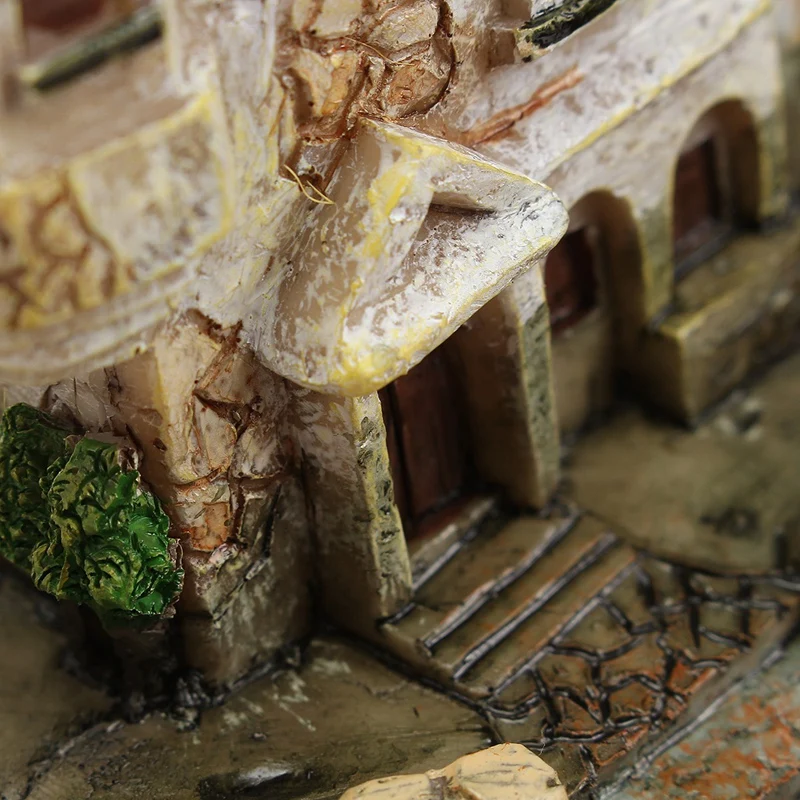 Мини Домашние статуэтки смолы цветочный горшок для травы кактусы сочные горшки