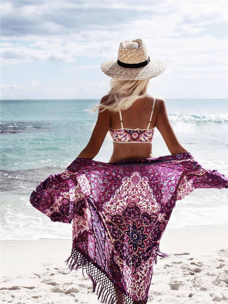 Пляжное женское бикини, накидка, кружевное летнее пляжное платье, туника, вязаный купальник, накидка, парео, пляжная одежда