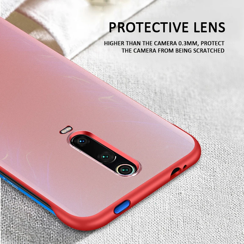 Модные оправы акриловое кольцо для Xiaomi A1 6X8 9 SE 9T CC9 Redmi 3S 4X 5A 6 6A Note 4 7 Pro K20 чехол