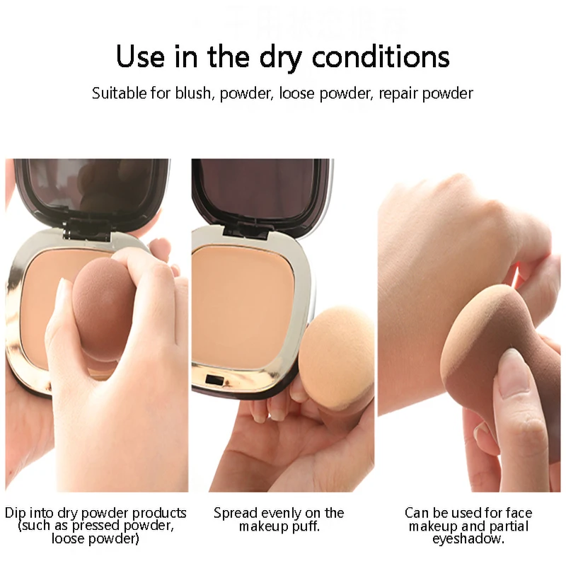 Форма капли воды косметическая губка спонж для макияжа смешивание лица Жидкая