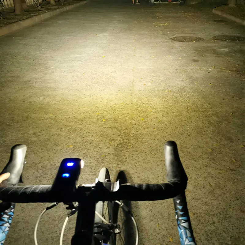 Водонепроницаемый USB TYPE-C перезаряжаемые Bicycel свет LED горный велосипед передний