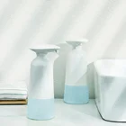 Автоматический дозатор мыла, фотообои для рук в отеле, контейнер для ванной комнаты.