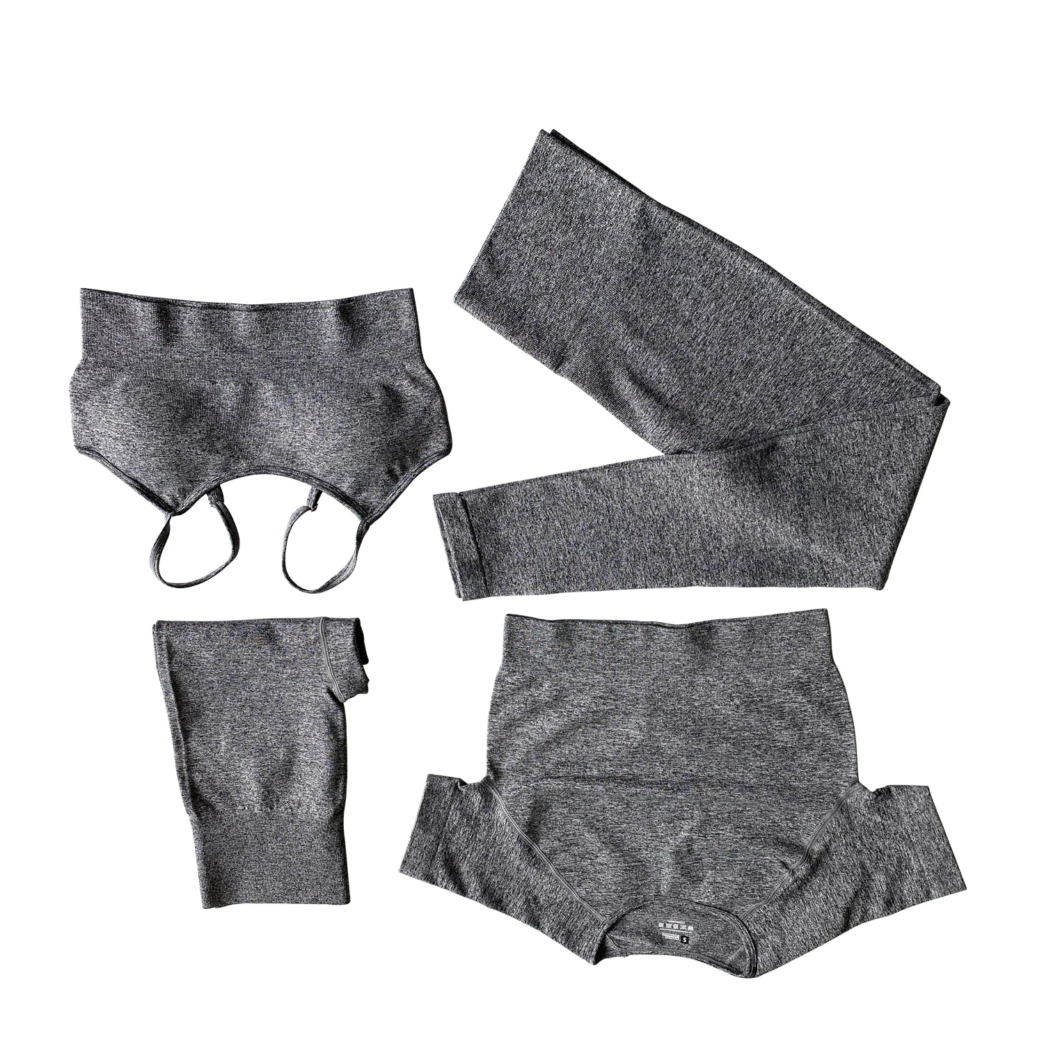 2/4Pcs Naadloze Vrouwen Yoga Sets Shark Naadloze Sport Trainingspak Gym Thuis Training Set Fitness Kleding Yoga Pak outfit