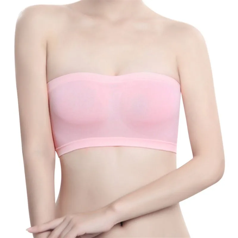 Женские Бесшовные дышащие Спортивные Бюстгальтеры без бретелек женские майки