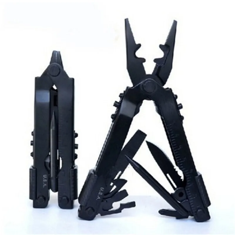 

Stainless Camping Folding Pocket Hardened tools Outdoor Steel 420 Multitool Survival Pocket Folding Plier Tool for Pliers Pliers