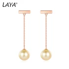 Женские серьги из серебра 925 пробы, с жемчугом