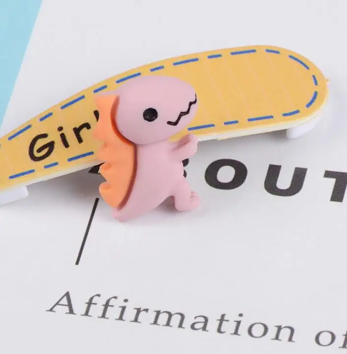 20 шт./лот кабошоны из смолы с плоской задней поверхностью в виде динозавра