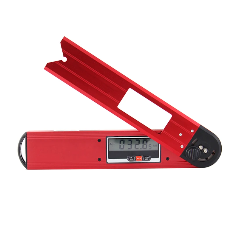 

Angle Measurment Digital High Precision Electronic Protractor Bevel Spirit Level Level Angle Slope Test Ruler 25cm 0-180 Degree