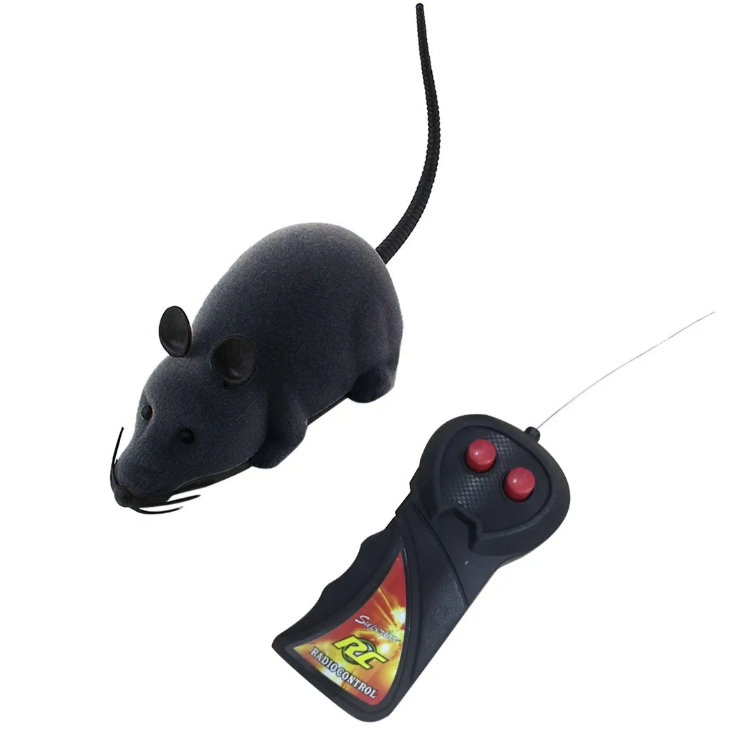 RC Funny Wireless Electronic Remote Control Mouse Rat Pet Toy for Cats Dogs Pets Kids Novelty Gift | Игрушки и хобби