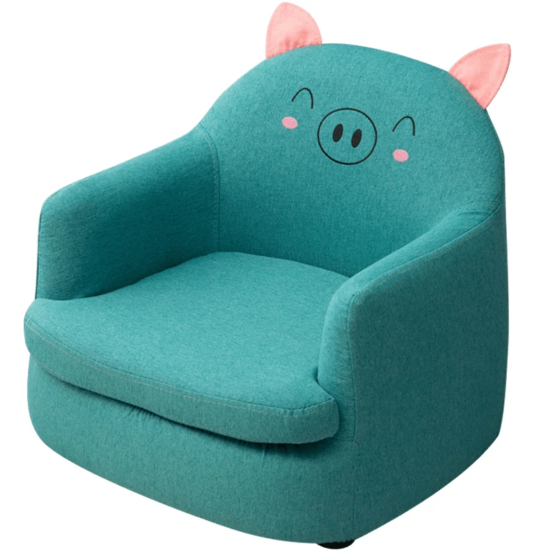 Детское сиденье для дивана с рисунком мальчиков и девочек милое мини кресло