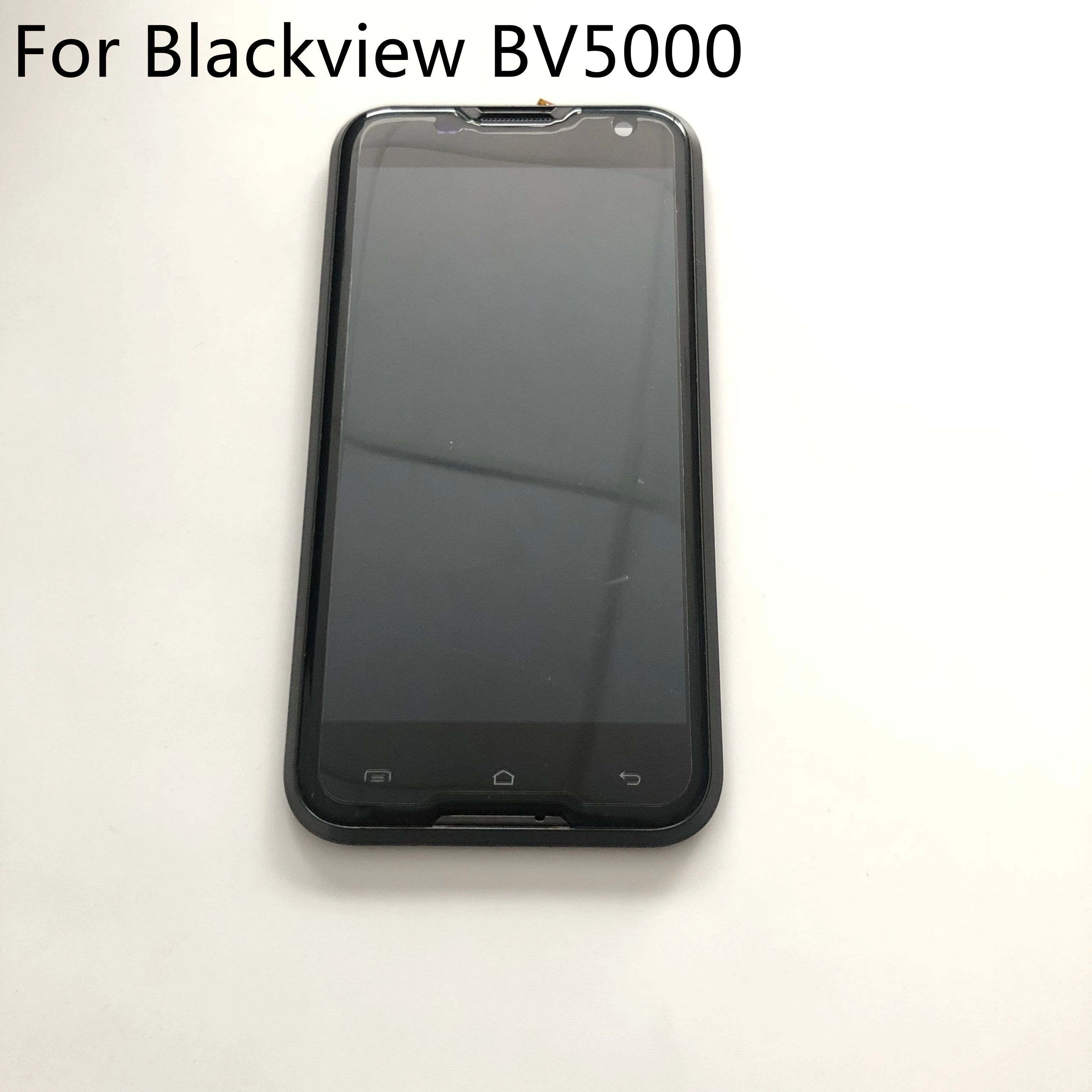 Blackview BV5000 б/у ЖК дисплей Экран дисплея + сенсорный экран рамка для MTK6735 4 ядра 5 0