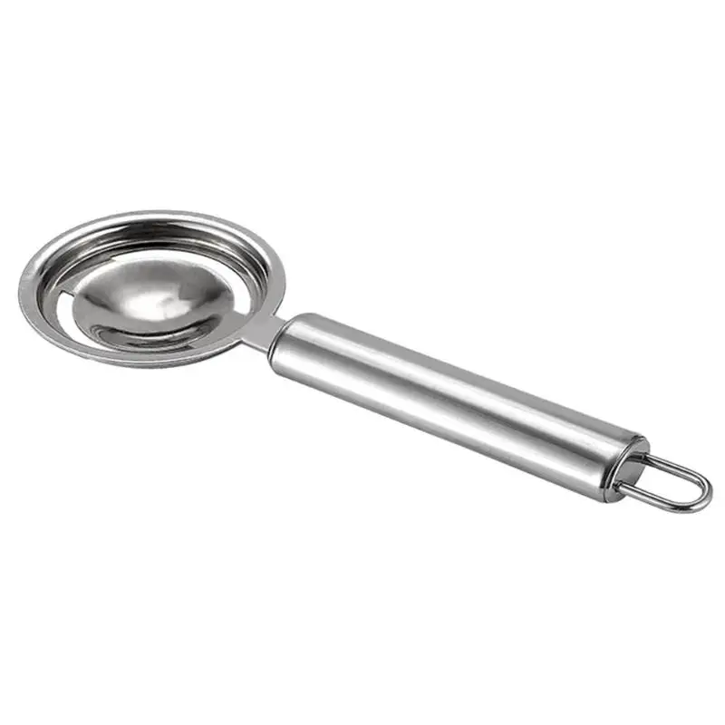 Разделитель белого яичного желтка из нержавеющей стали фильтр для яиц кухонные