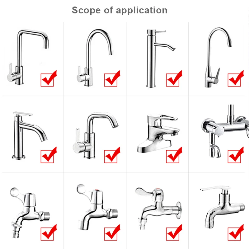 Вращающийся штатив-адаптер из нержавеющей стали 304 для экономии воды |