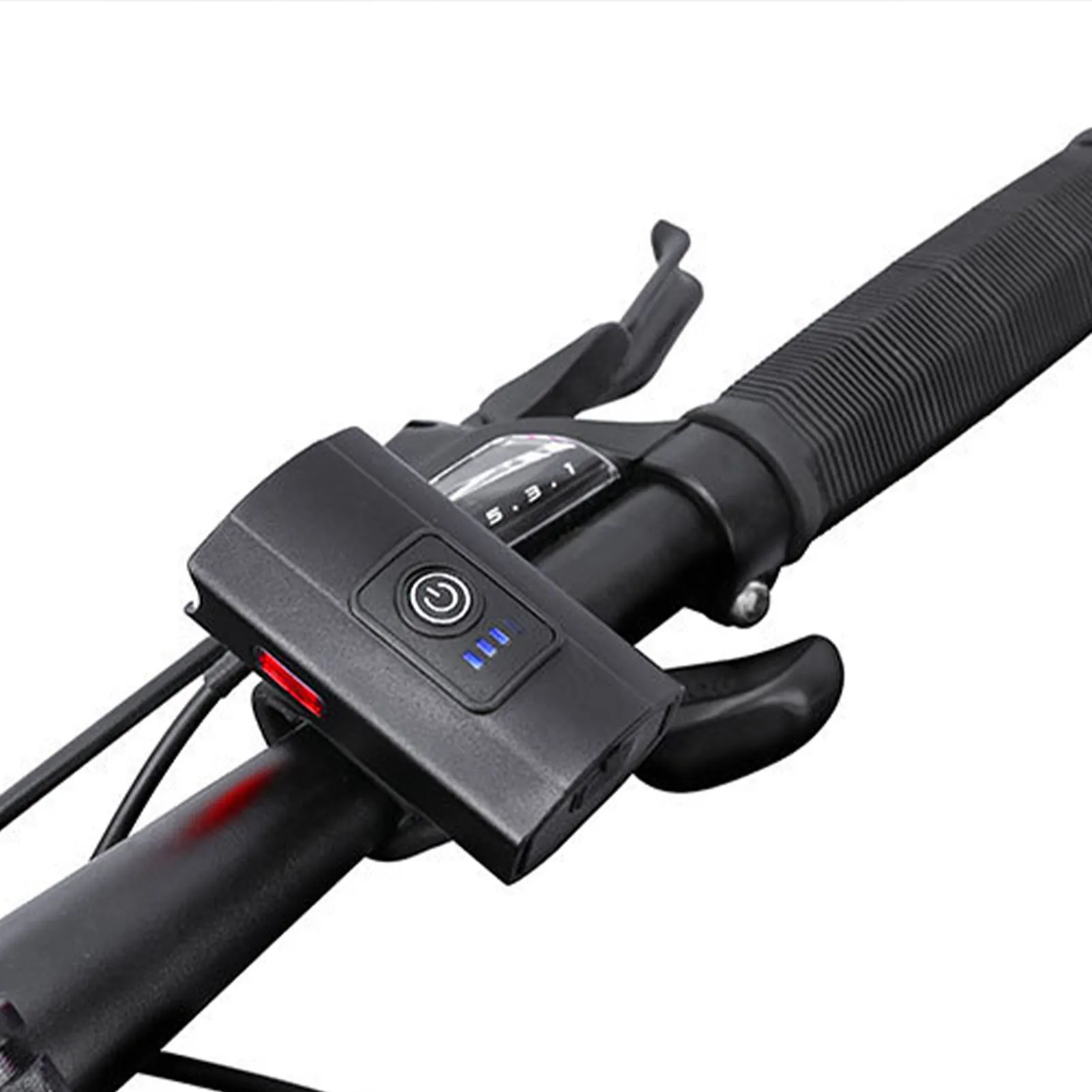 

Upgraded Bicycle Light T6 Waterproof 1200mAh 6-mode Glare Red Warning Light Super Bright For Home, Hiking, Camping Dropshipping