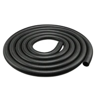 uxcell 1 6m 13m long corrugated tube conduit pp polyethylene tubing flexible pipe hose black id 6mm 8 5mm 9mm 10mm 16mm 20mm