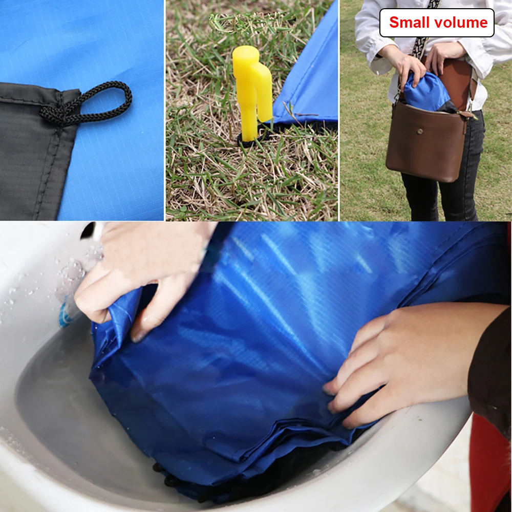 Водонепроницаемое пляжное одеяло 2 4x2 4 м уличный портативный коврик для пикника