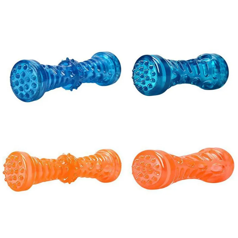 Креативная собака сильная укуса-упорные игрушки вокальная кость молярная