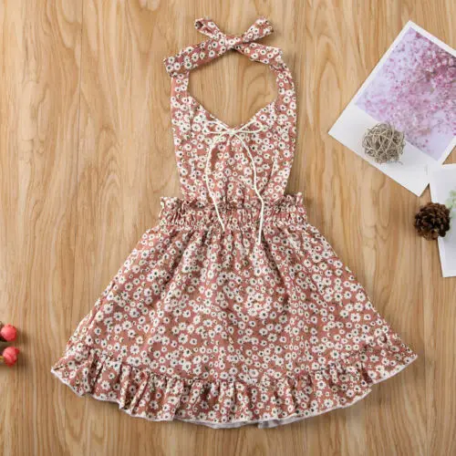 2020 комплекты одежды для новорожденных девочек платье с цветочным принтом топы