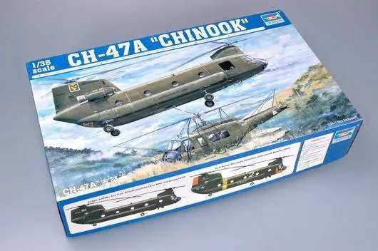 Trumpeter 05104 1/35 CH-47A Chinook Helicopter model kit