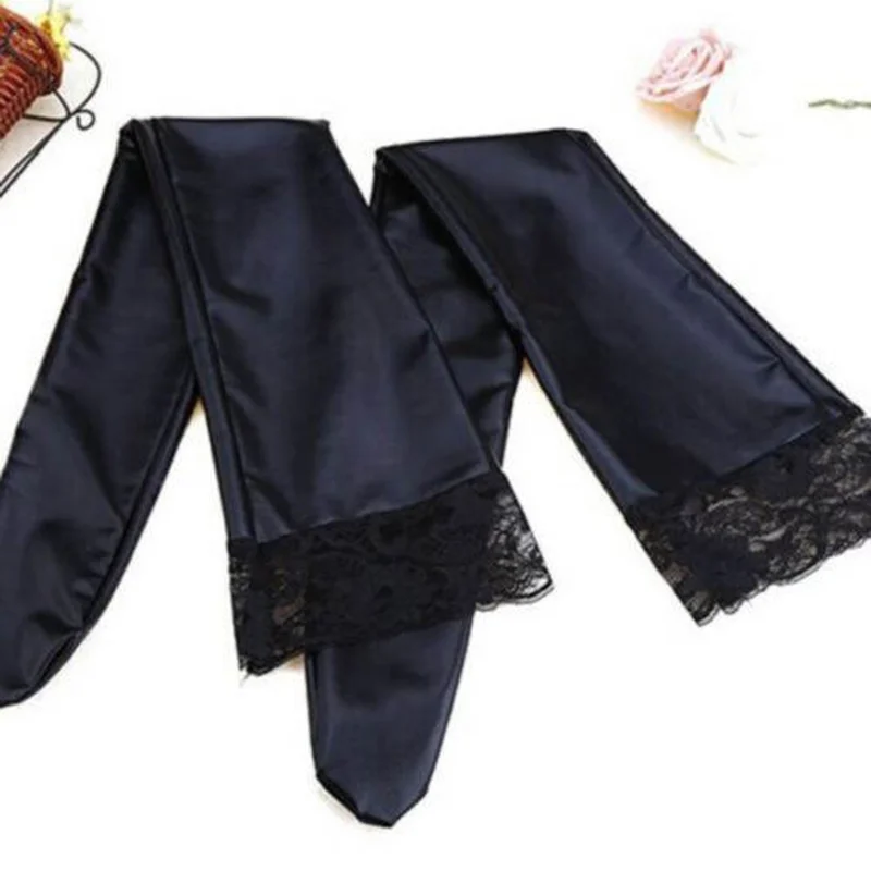 Сексуальные Чулки Нижнее белье Женские сексуальные кружевные лоскутные длинные