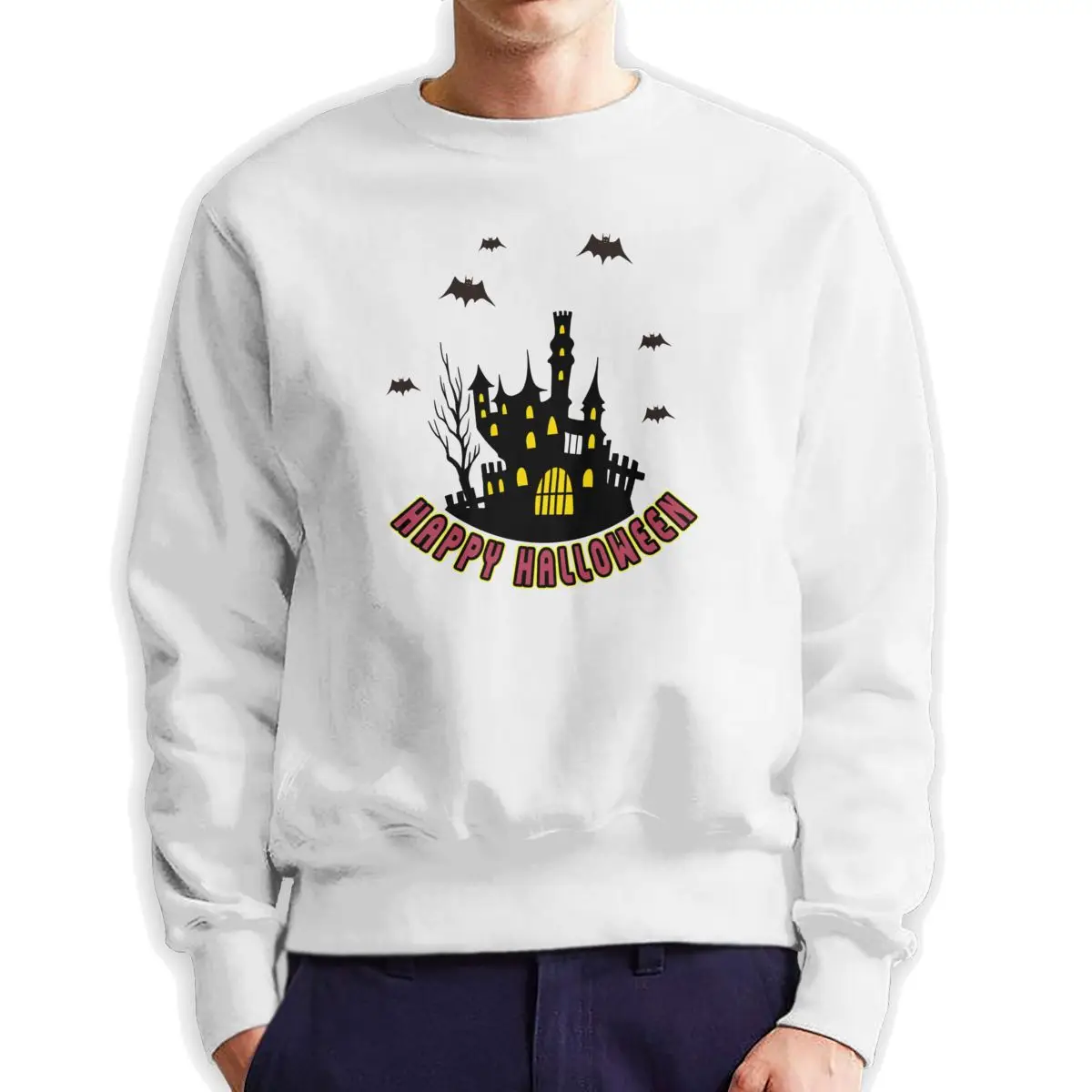 

Men Halloween Sweatshirts Novelty Pullover Cotton Pumpkin Hoodies Autumn Tops